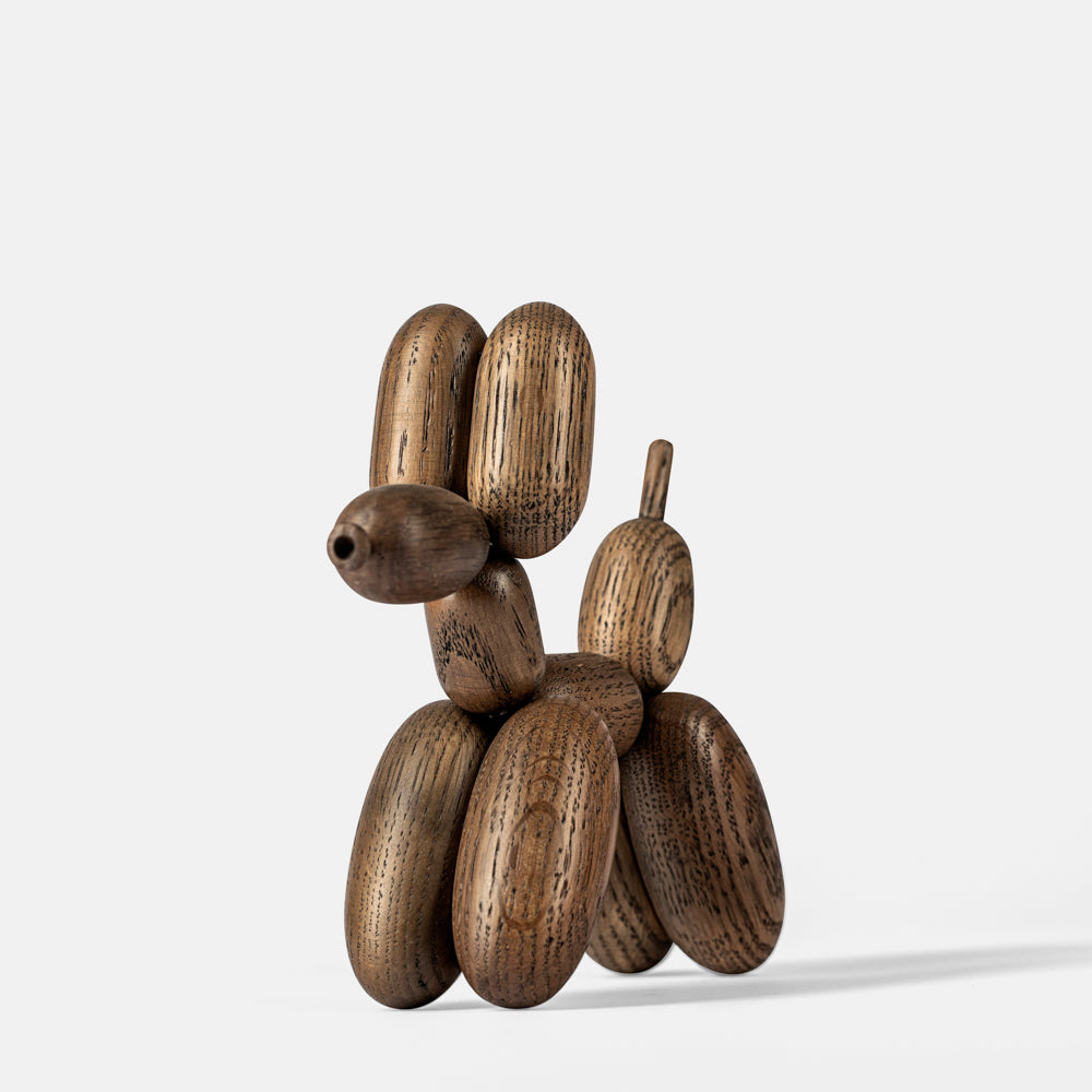 Boyhood Ballon d’Og wooden figure in smoked oak, view 6 (image 6)