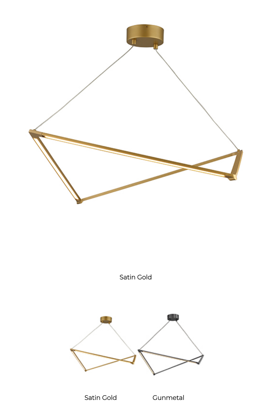 Balto 36-inch Linear Suspension Geometric by Visual & Comfort & Co