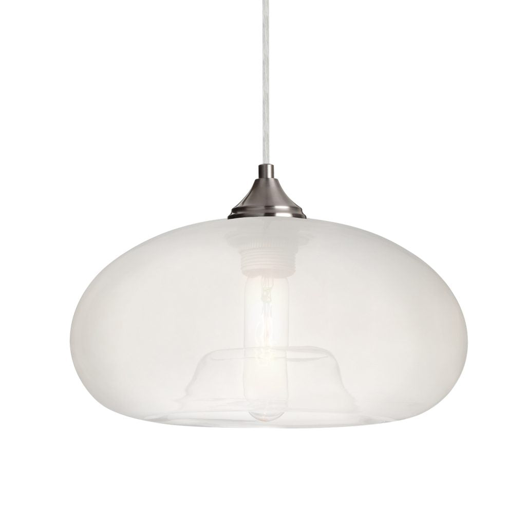 Besa Bana frost glass pendant light for dining rooms and modern interiors