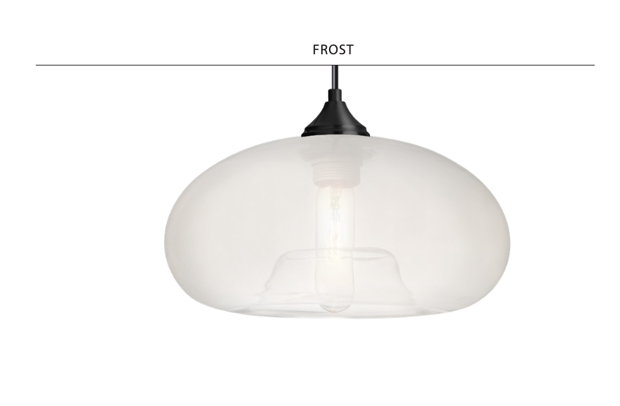 Besa Bana glass pendant light for contemporary residential interiors