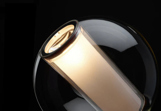 Pablo Designs Bel Occhio Table Lamp finish detail close-up showing material and craftsmanship
