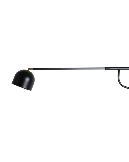 Pholc Bellman swing-arm wall lamp by Sabina Grubbeson – Jet Black