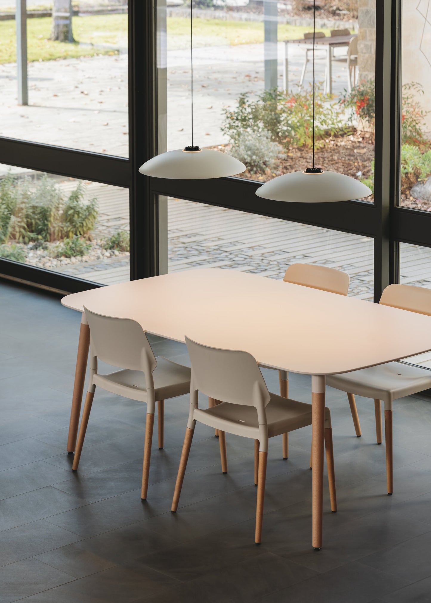Belloch Chair with lightweight frame and minimalist Spanish craftsmanship