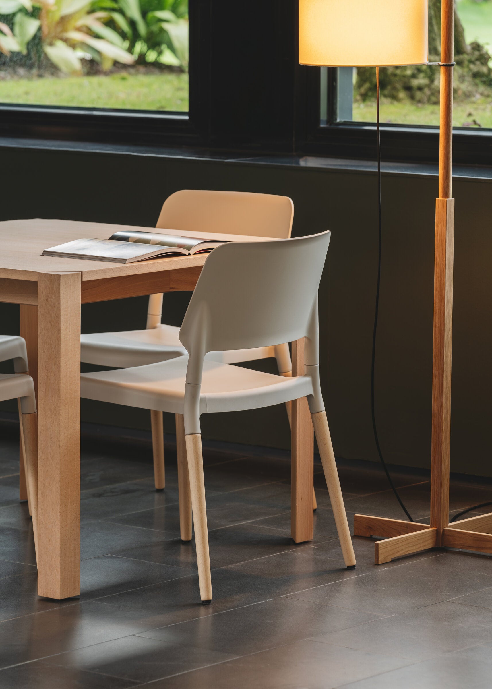 Belloch Chair with sleek silhouette for residential and commercial interiors