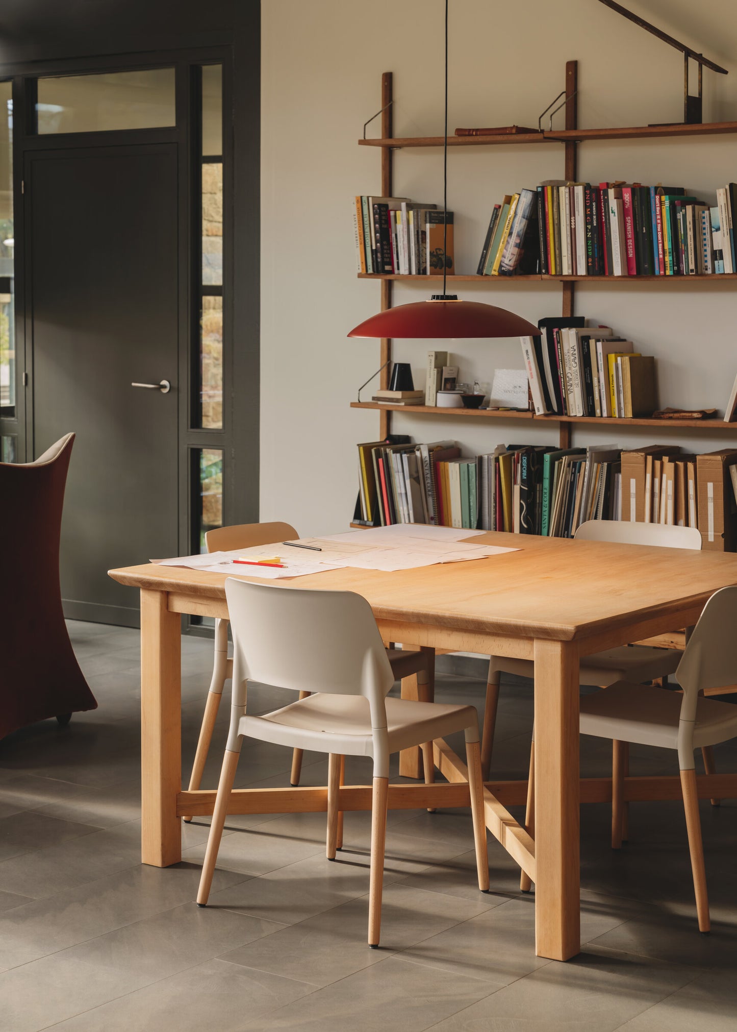 Modern stackable Belloch Chair for cafés restaurants and shared spaces