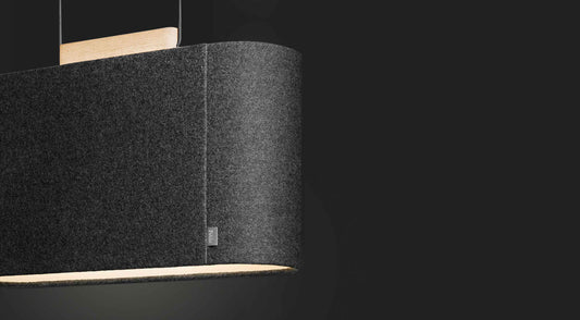 Pablo Designs Belmont Pendant Light alternate angle highlighting design profile
