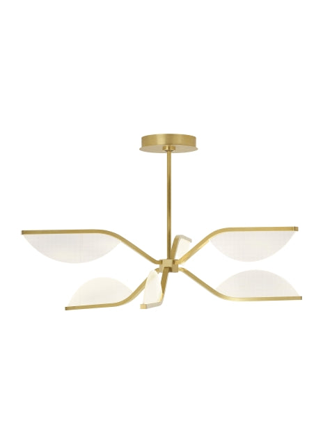 Belterra 30 LED Flush Mount Chandelier by Visual & Comfort & Co
