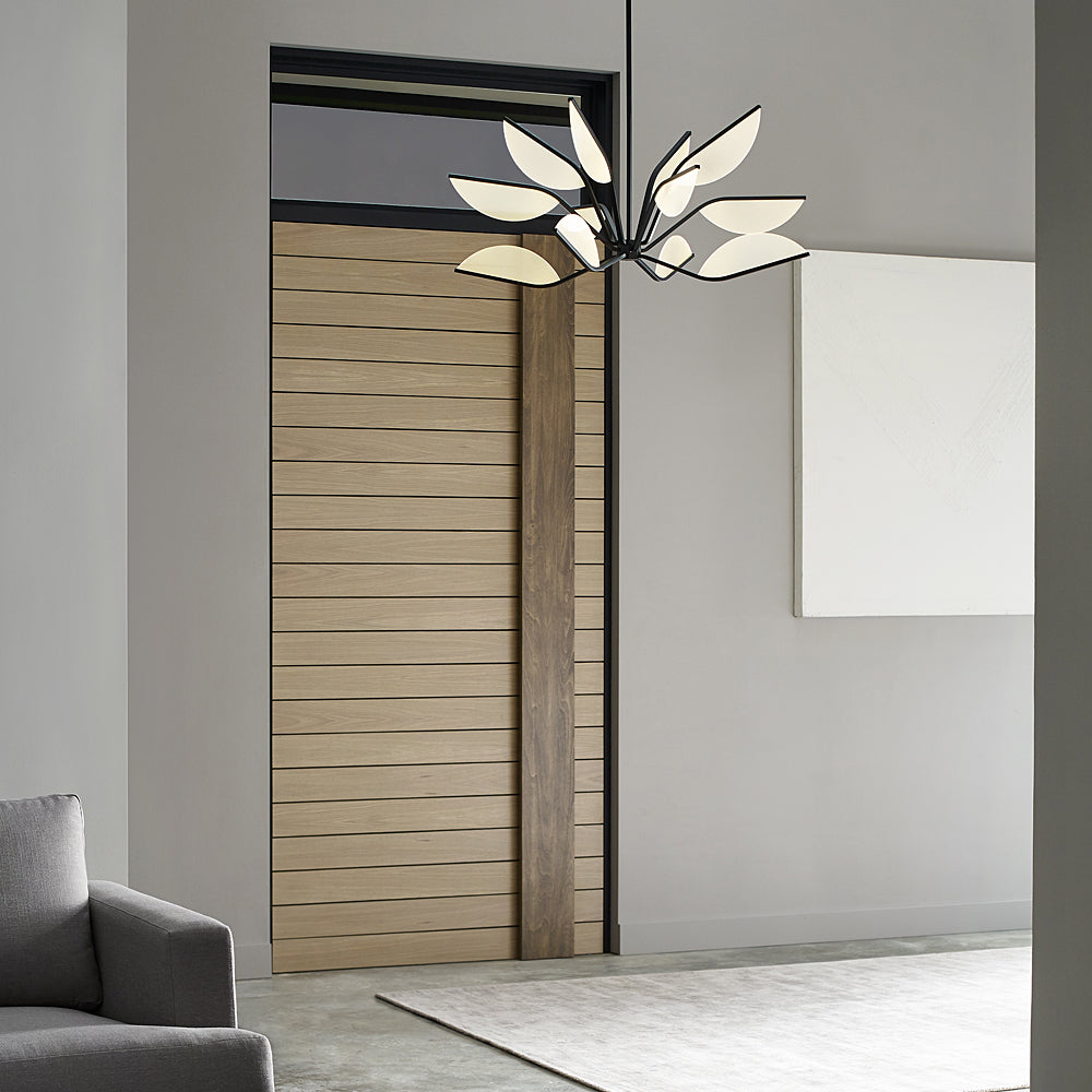 Belterra 38-inch LED Lotus Chandelier by Visual & Comfort & Co