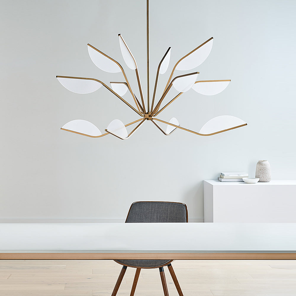Belterra 48-inch Design Lotus Flower Chandelier by Visual & Comfort & Co