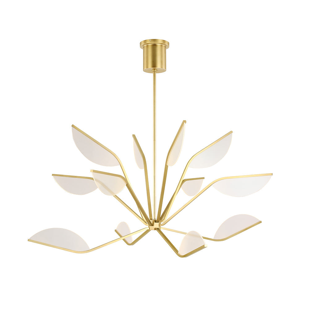 Belterra 48-inch Design Lotus Flower Chandelier by Visual & Comfort & Co