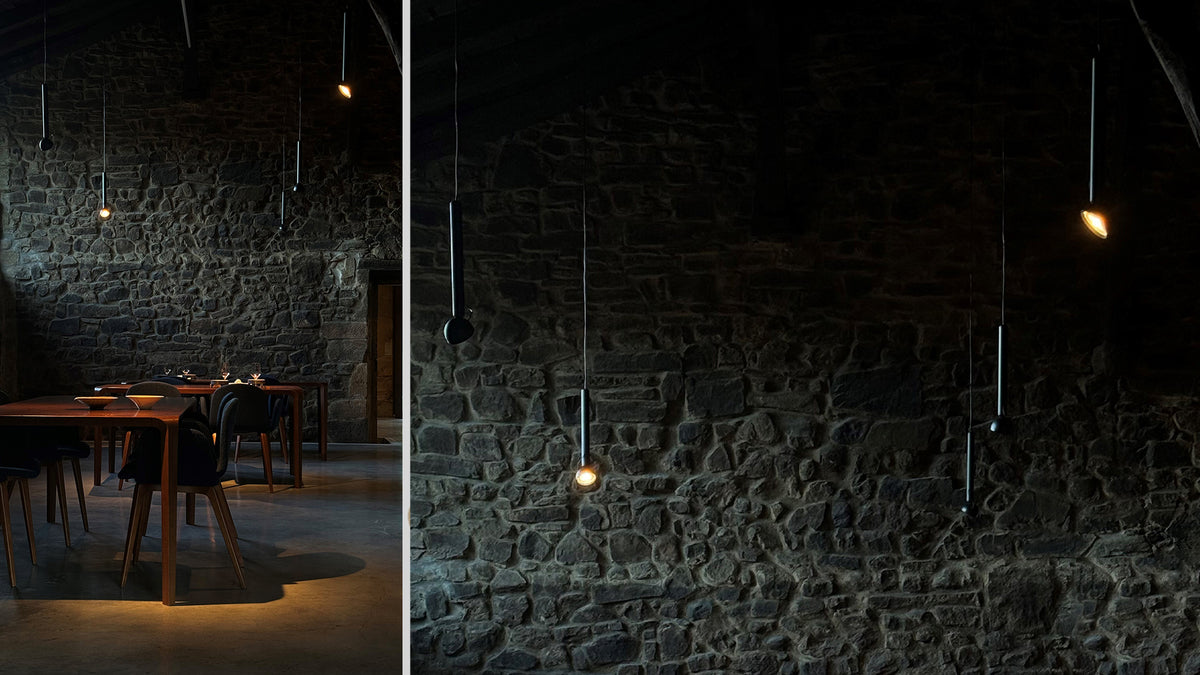 Berry S pendant lamp installation