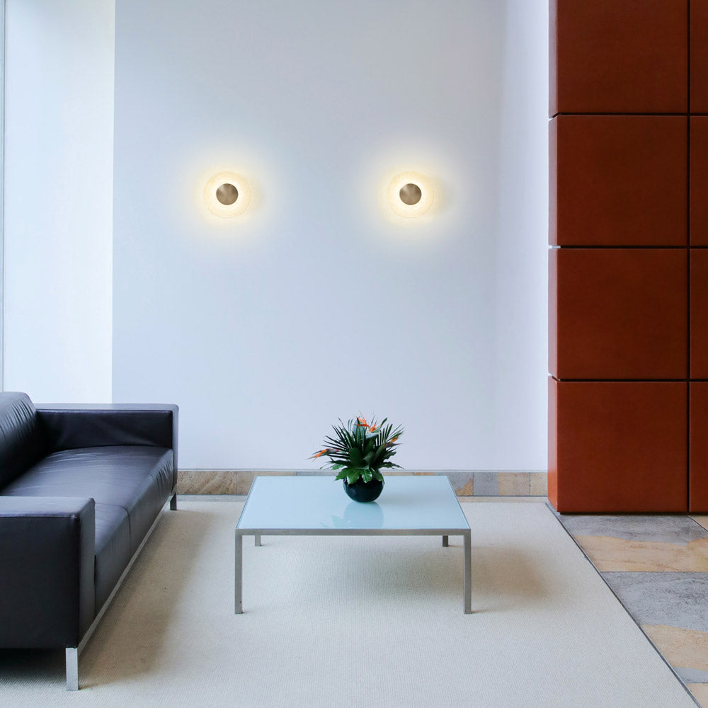 Besa Sly indoor wall sconce with low-profile contemporary design