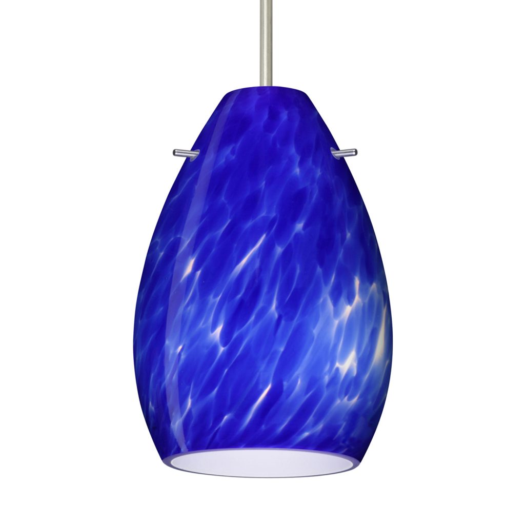 Blue Cloud handcrafted glass pendant light for dining rooms, kitchens, and bedrooms