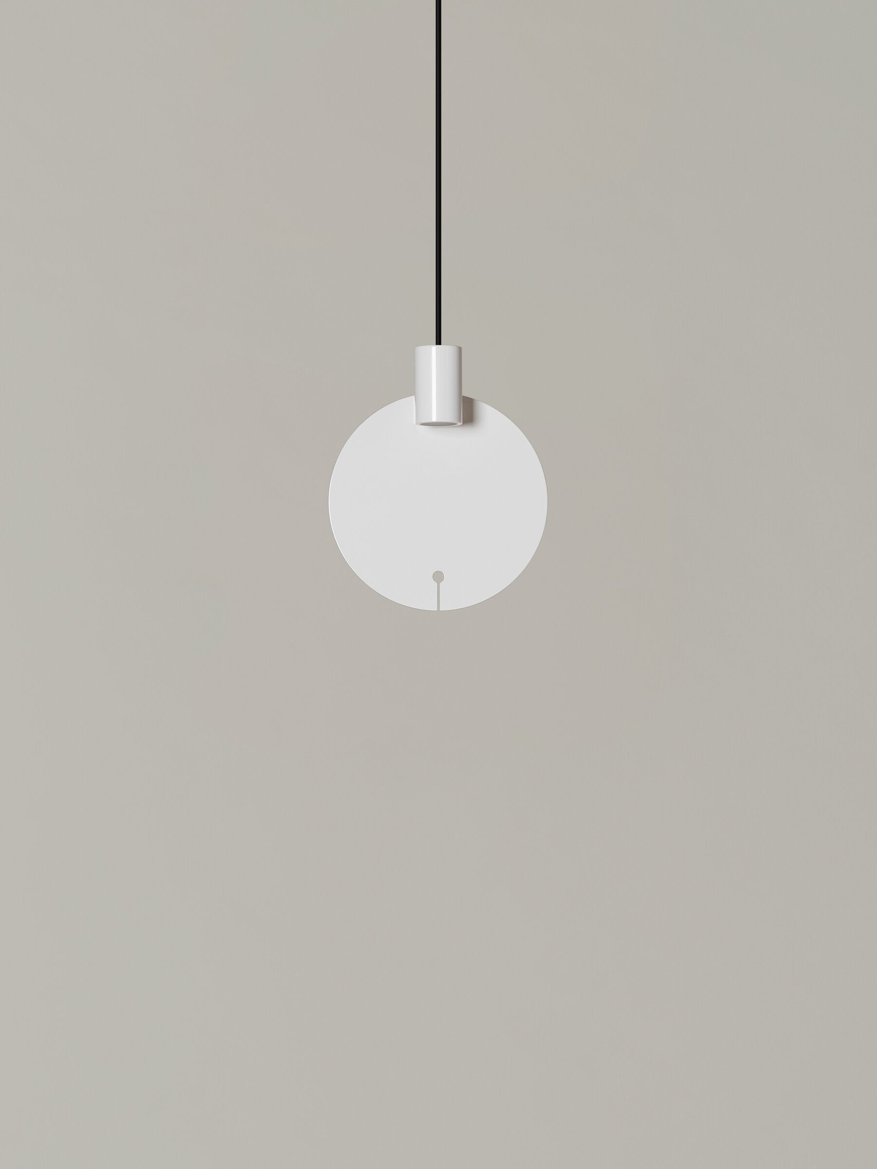 Santa and Cole glossy creme white designer ceiling light fixture