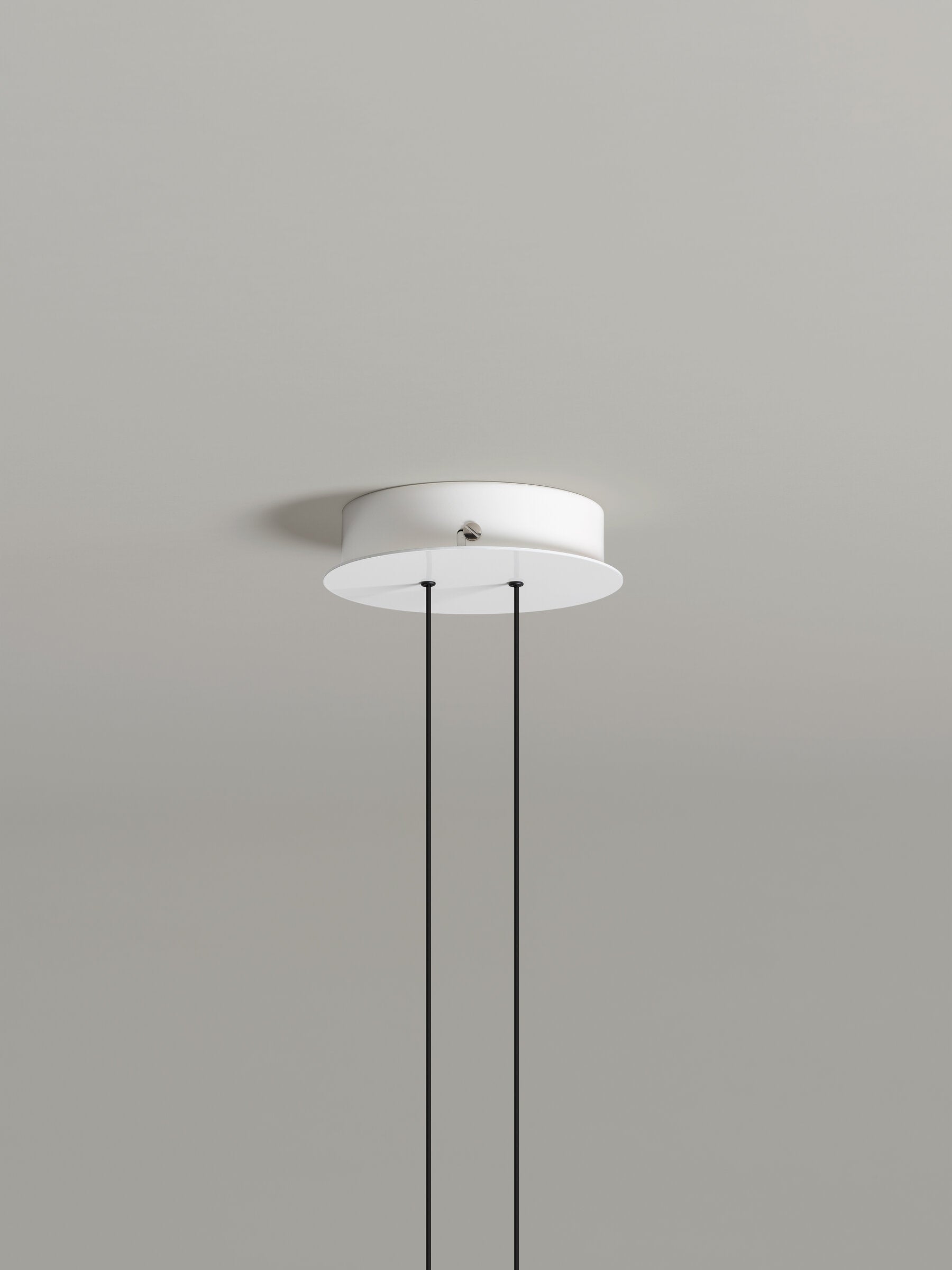 Premium glossy creme white LED pendant for restaurant lighting