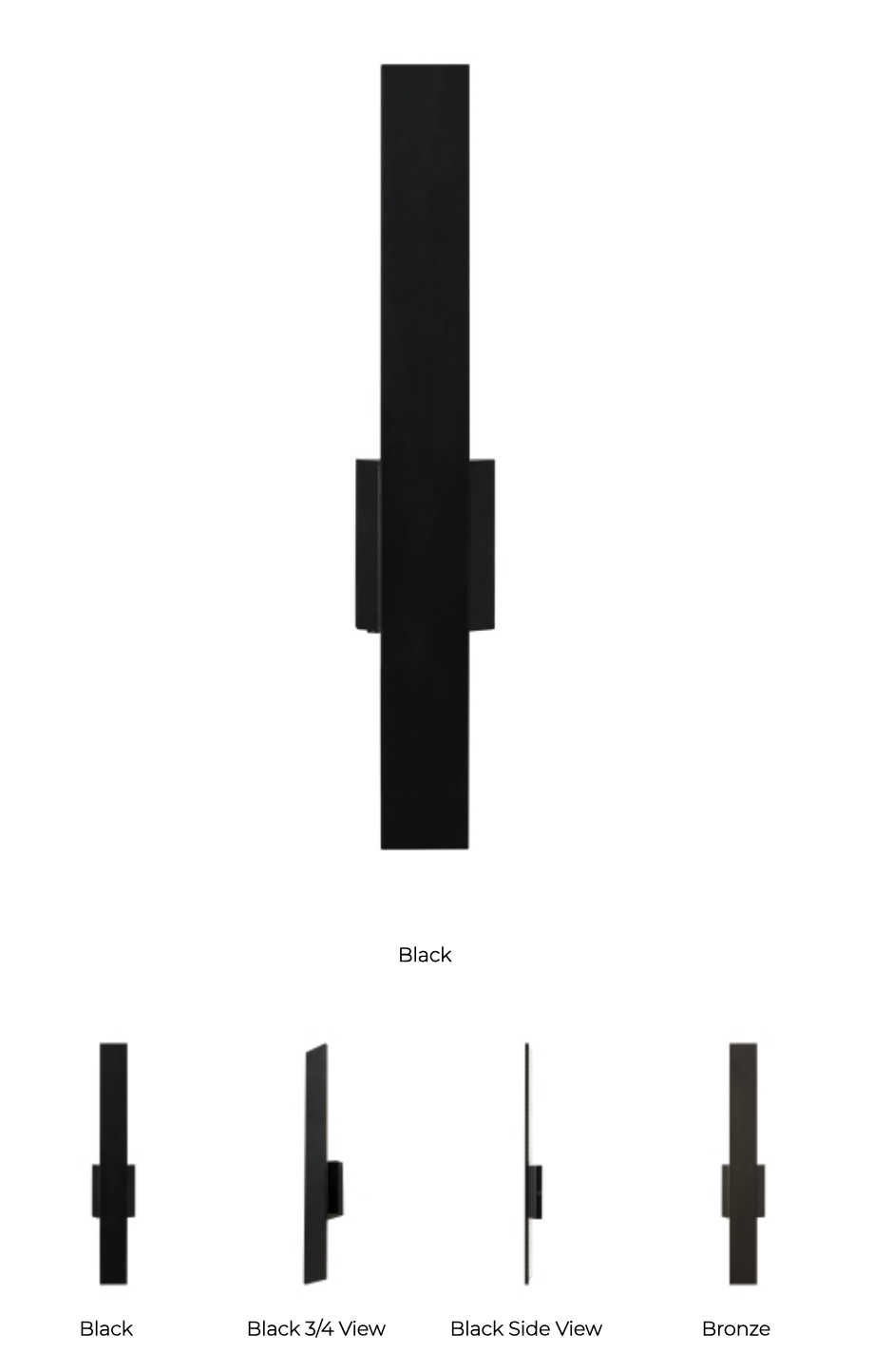 Blade 24-inch Indoor Outdoor LED Wall Sconce by Visual & Comfort & Co