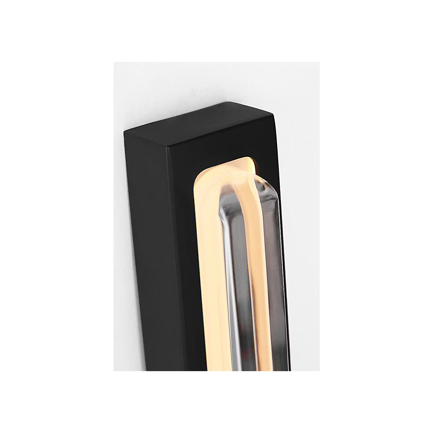 Visual Comfort Bloccare vanity light in Nightshade Black finish