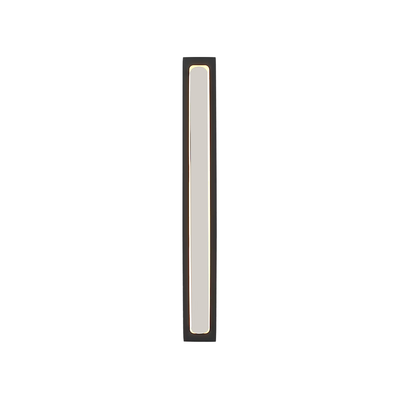 Energy-efficient LED vanity light in Nightshade Black finish