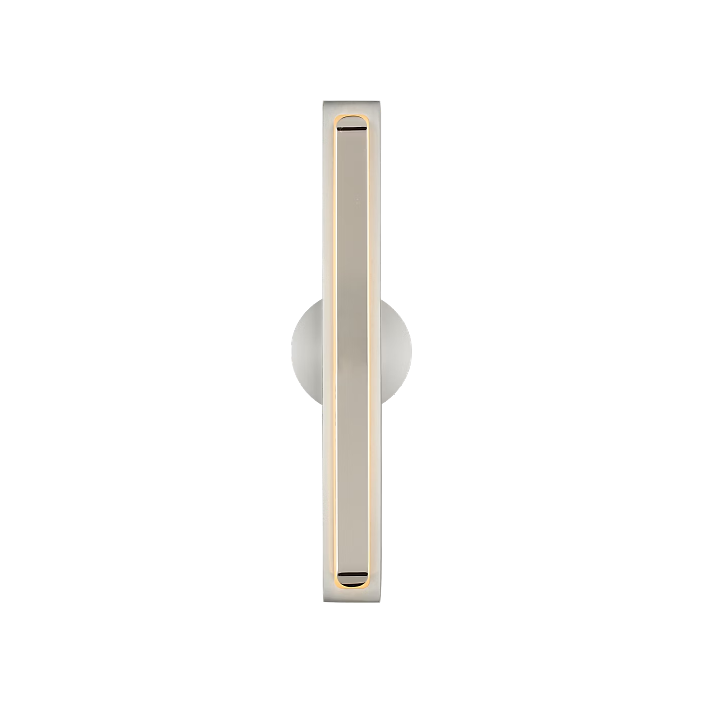 ADA-compliant vanity light in Satin Nickel for modern bathrooms