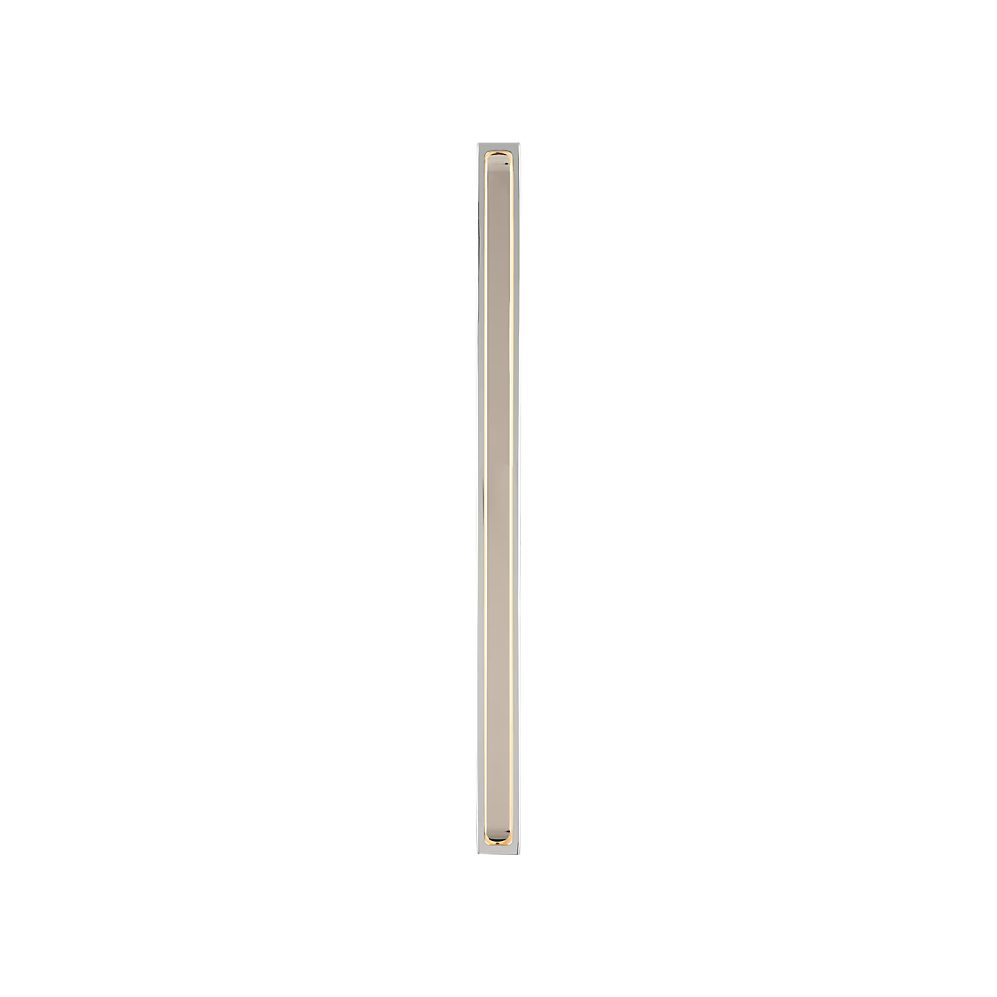 Decorative crystal vanity light in Polished Nickel with soft warm white lighting