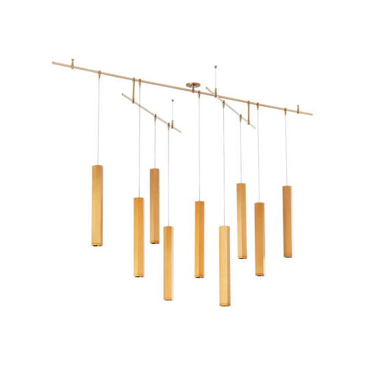 Blok 9-Light LED Chandelier
