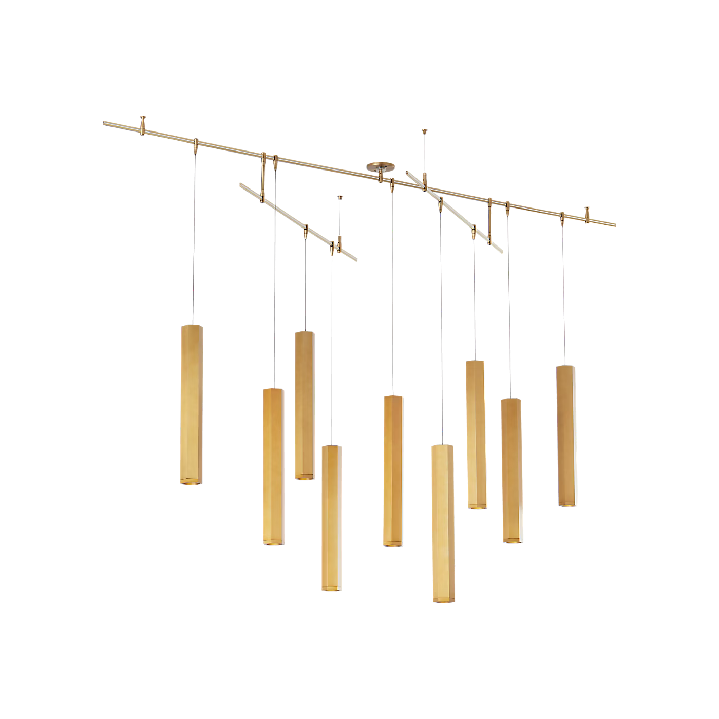 High-end LED chandelier for dining and entertaining spaces