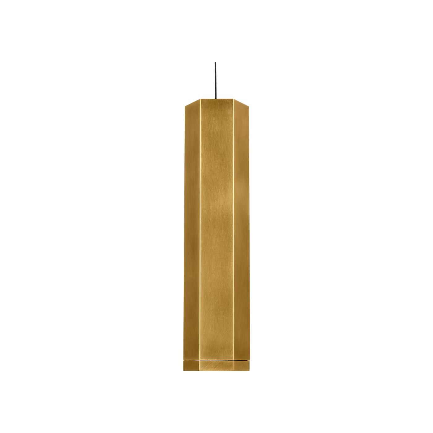 Compact Art Deco pendant light by Visual Comfort