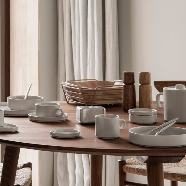 blomus Ro Oak Salt Grinder Or Pepper Mill Dark