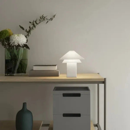 blomus SANAKA Origami Cordless LED Lamp, Dimmable – SANAKA origami lamp in a styled room (1)