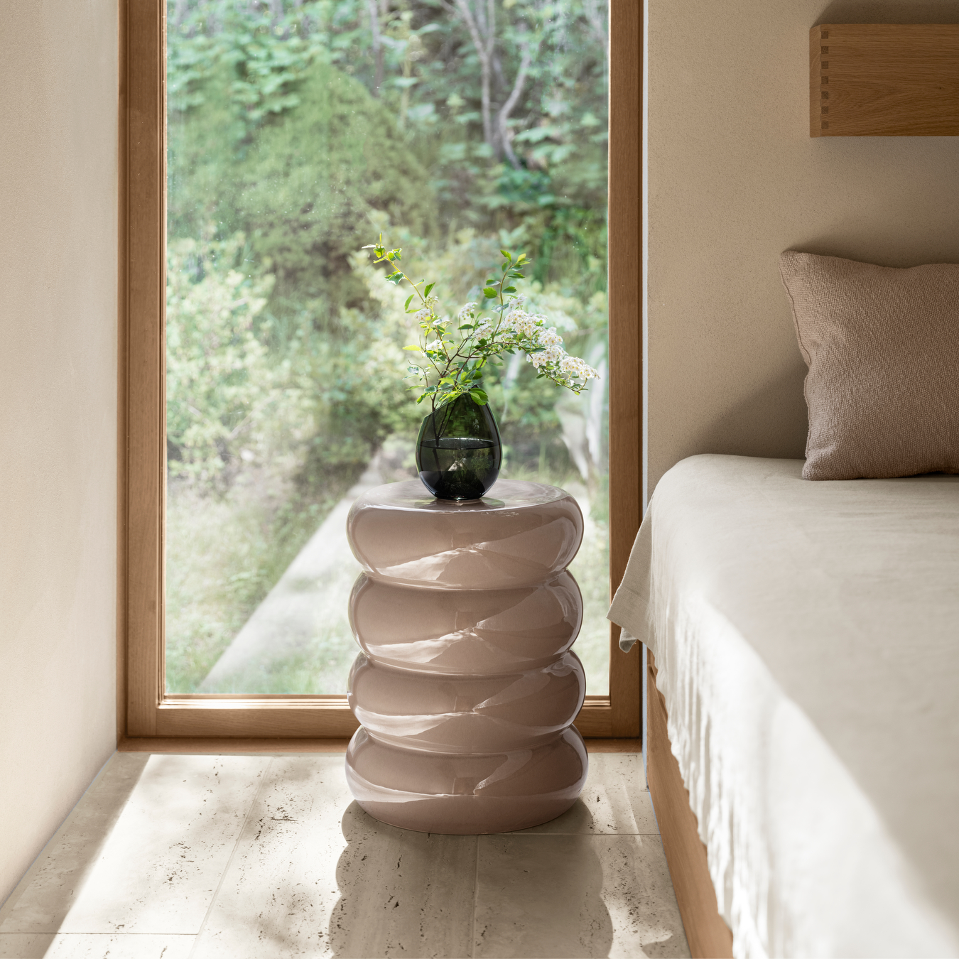 Toru Round Ceramic Side Table Blomus 67118