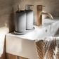 blomus Creto Concrete Bathroom Tumbler Magnet Charcoal