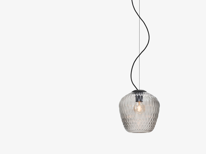 Blown Sw3 Pendant Light Silver Lustre By by &tradition