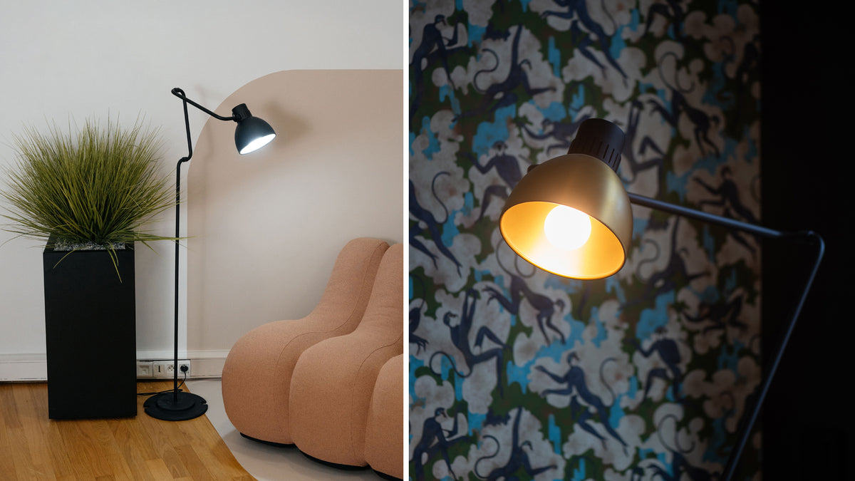 Blux System F articulated lamp