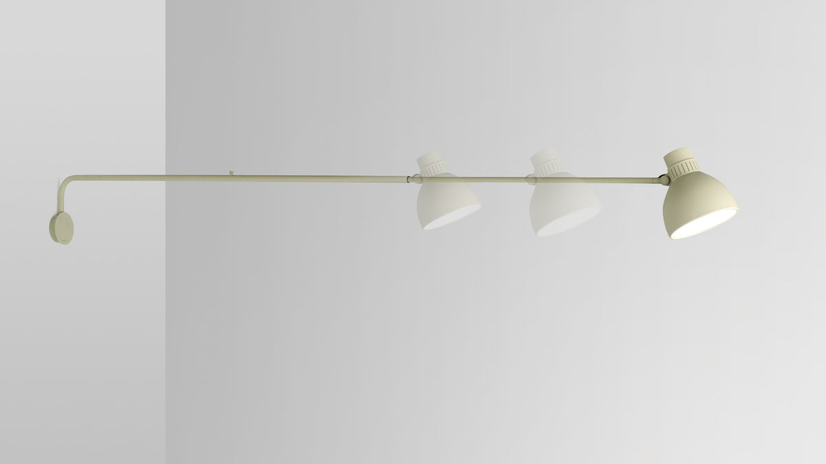 Blux System W125 articulated lamp