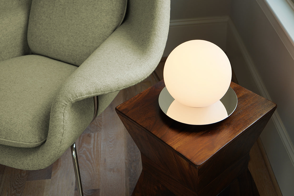 Pablo Designs Bola Sphere Table Lamp 8-inch