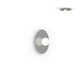 Pablo Designs Bola Disc Flushmount Gloss White / Chrome