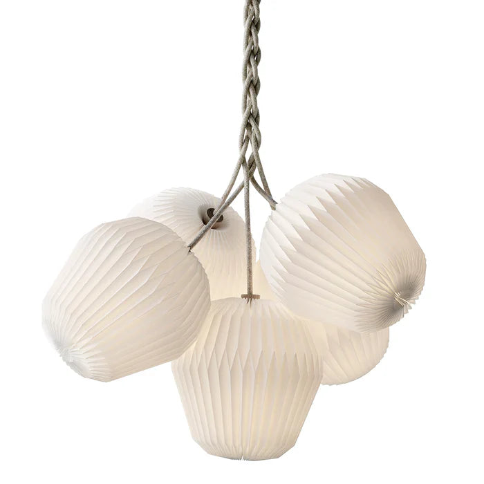 Bouquet Chandelier Medium 5 Shades - LE KLINT