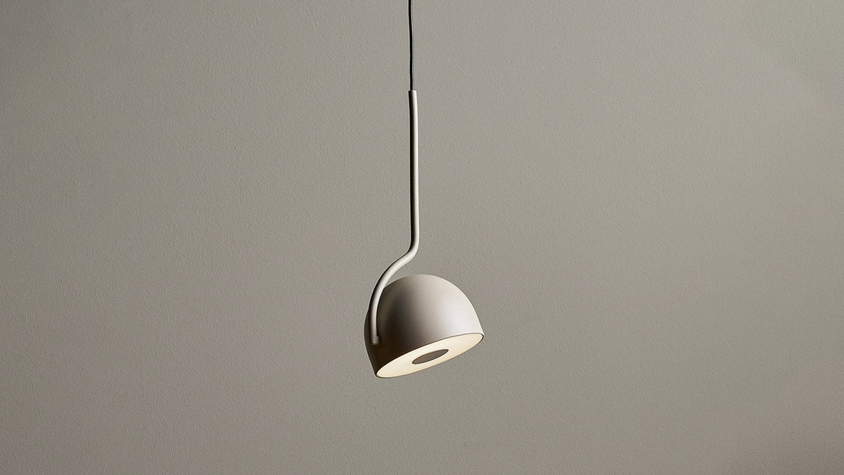 Bowee S lamp with half-sphere shade by Werner Aisslinger