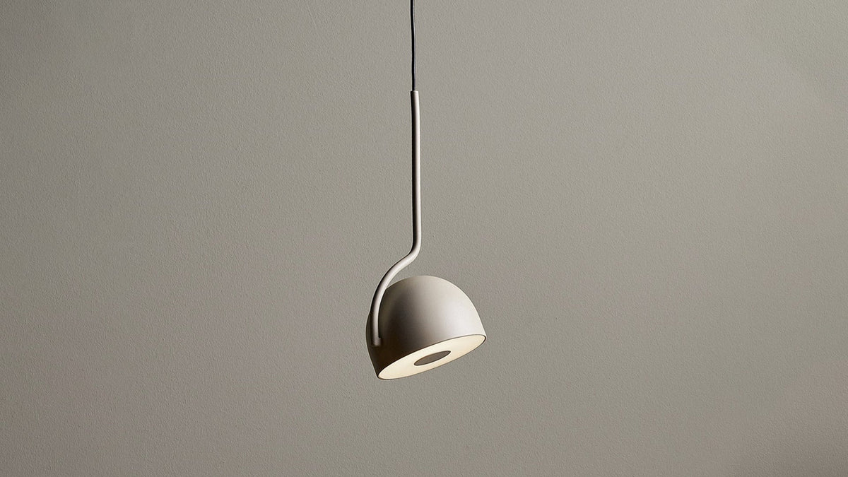 Bowee S lamp with half-sphere shade by Werner Aisslinger