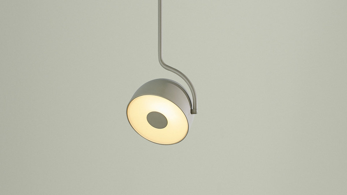 Bowee S lamp with half-sphere shade by Werner Aisslinger