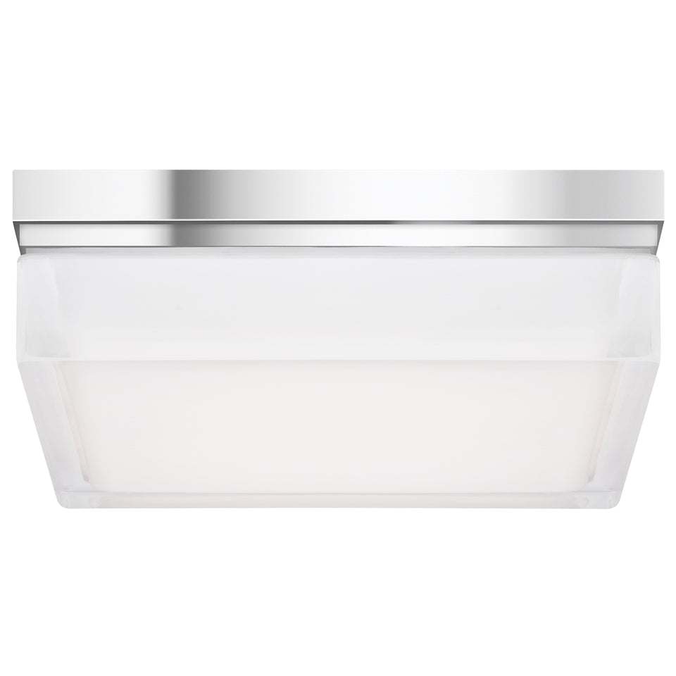 Boxie 9X9 LED Flush Mount Wet Rated Ceiling Light by Visual & Comfort & Co