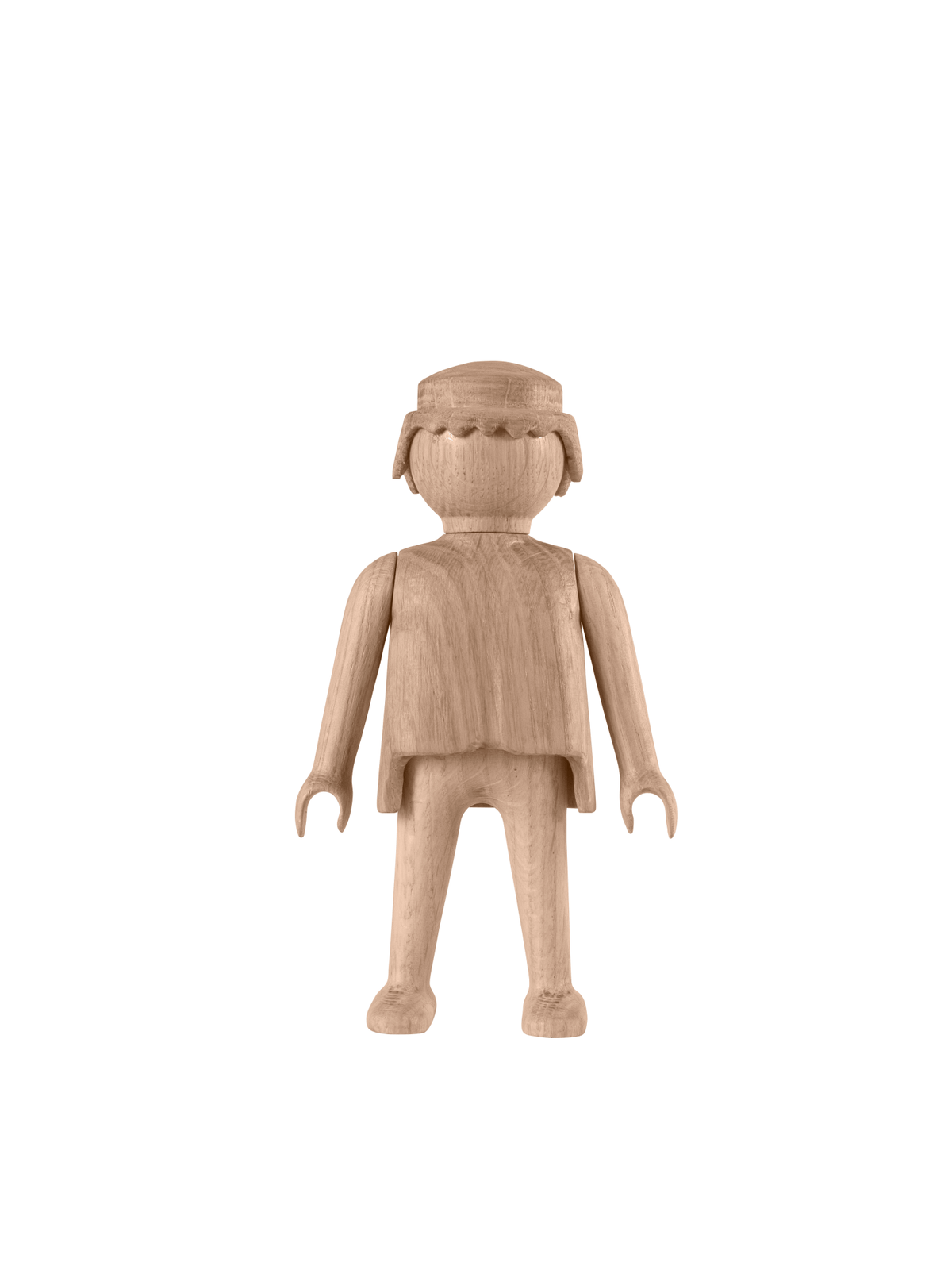 Boyhood Playmobil Man wooden figure in oak, Large (image 17)