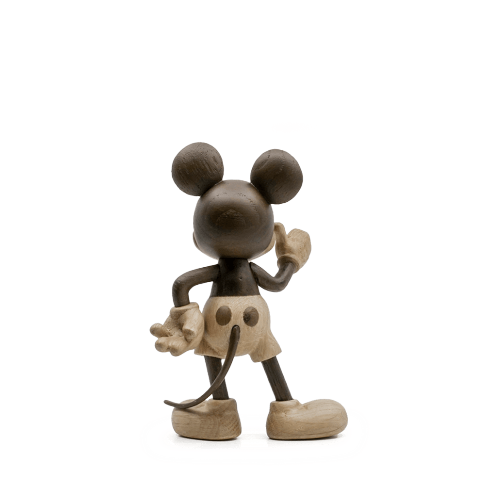 Boyhood Disney Mickey Mouse wooden figure in oak & smoked oak, Large (image 24)