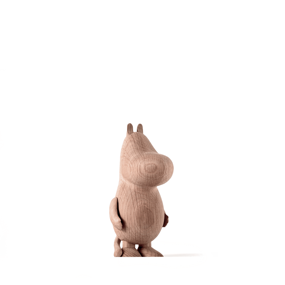 Boyhood Moomintroll wooden figure in oak, Mini (image 15)