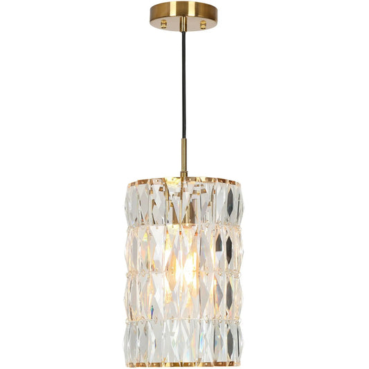 Modern Gold Pendant Crystal Ha04997A - LNC Home