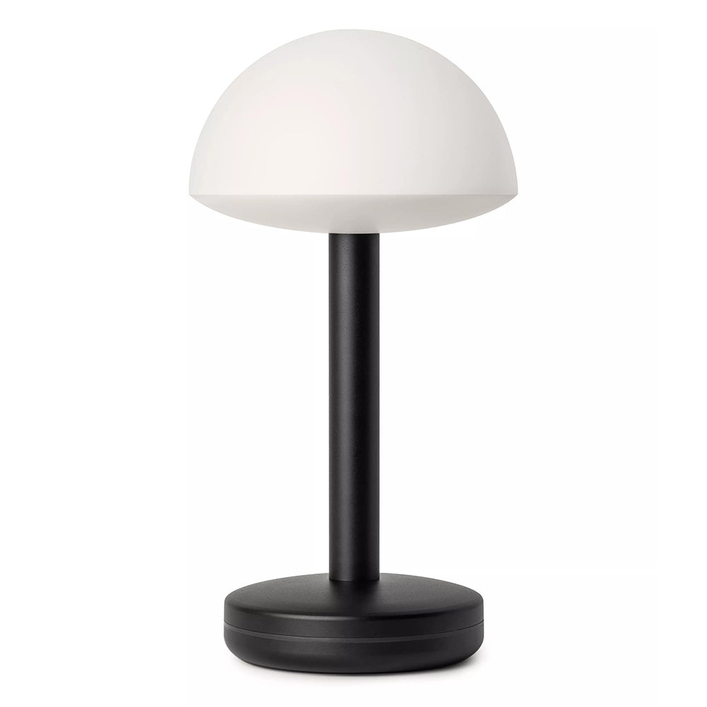 Humble Bug Cordless Smart Table Lamp by Humble, Black with Frosted Shade (image 5)