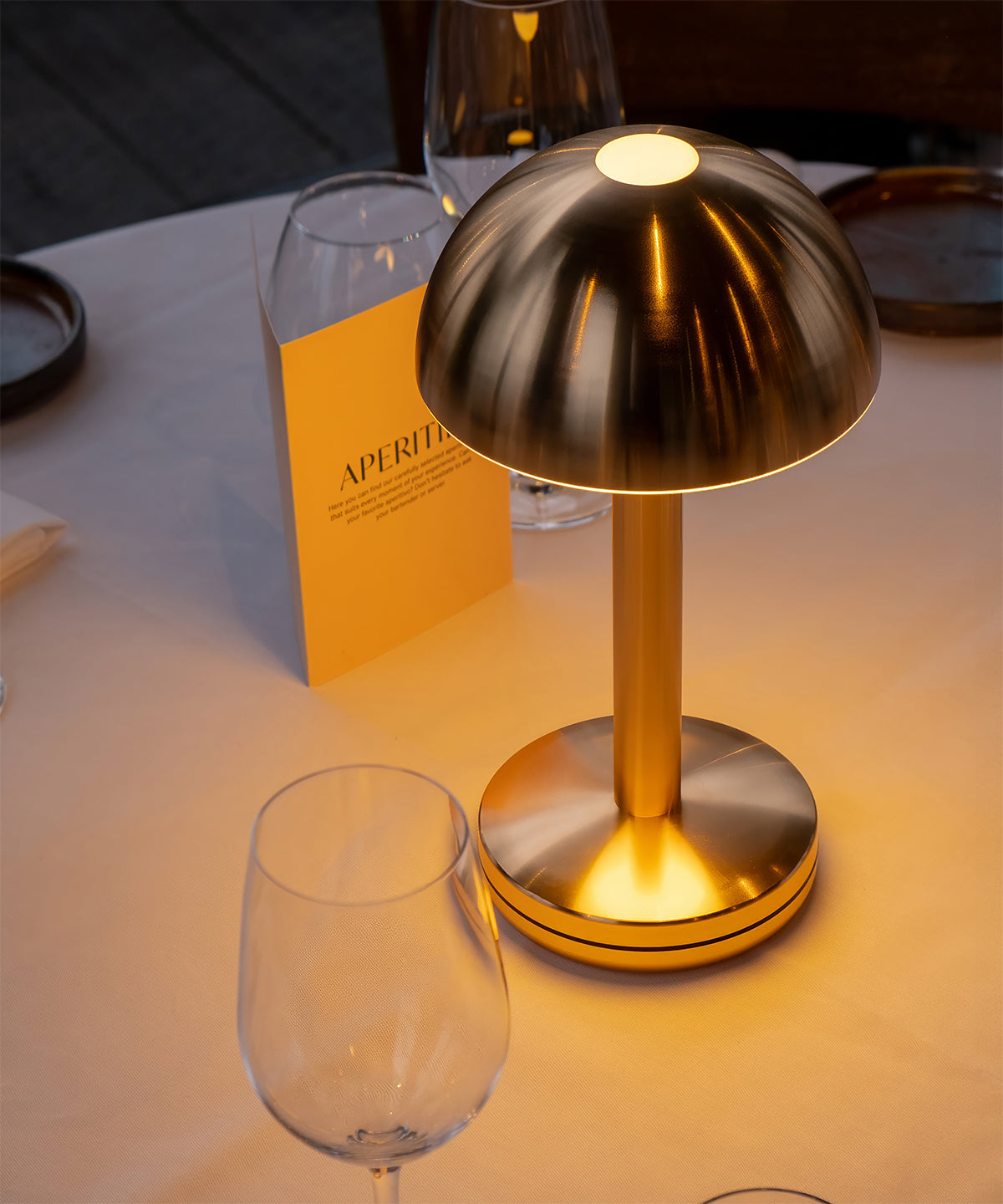 Humble Bug Cordless Smart Table Lamp by Humble, Gold (image 32)