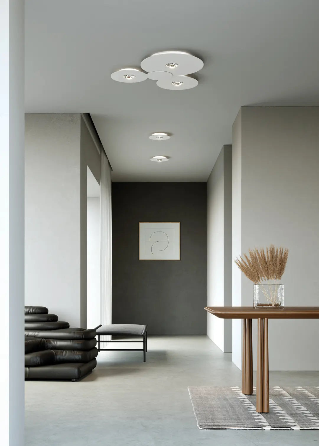 Bugia Double Ceiling Flush Light by Lodes