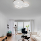 Bugia Triple Ceiling Flush Light by Lodes