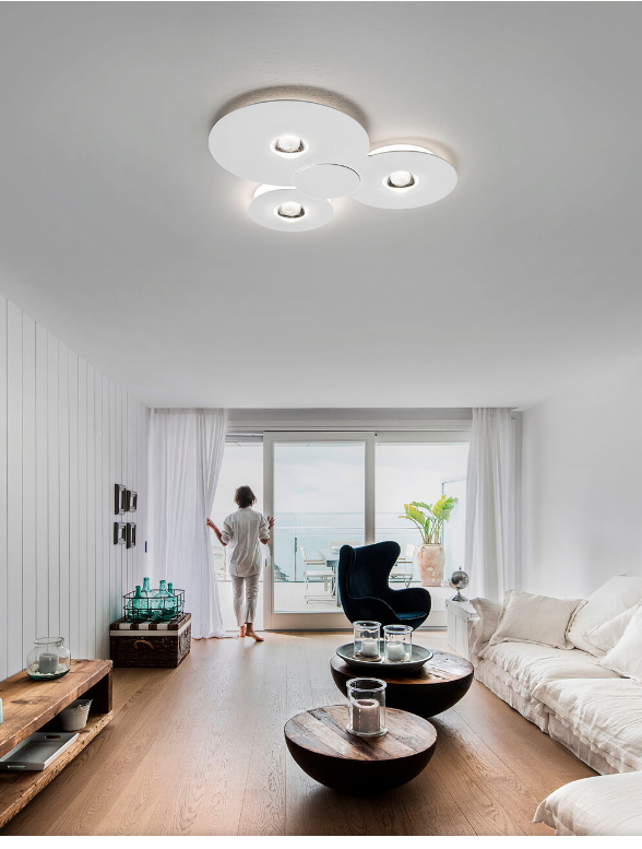 Bugia Mega Ceiling Flush Light by Lodes